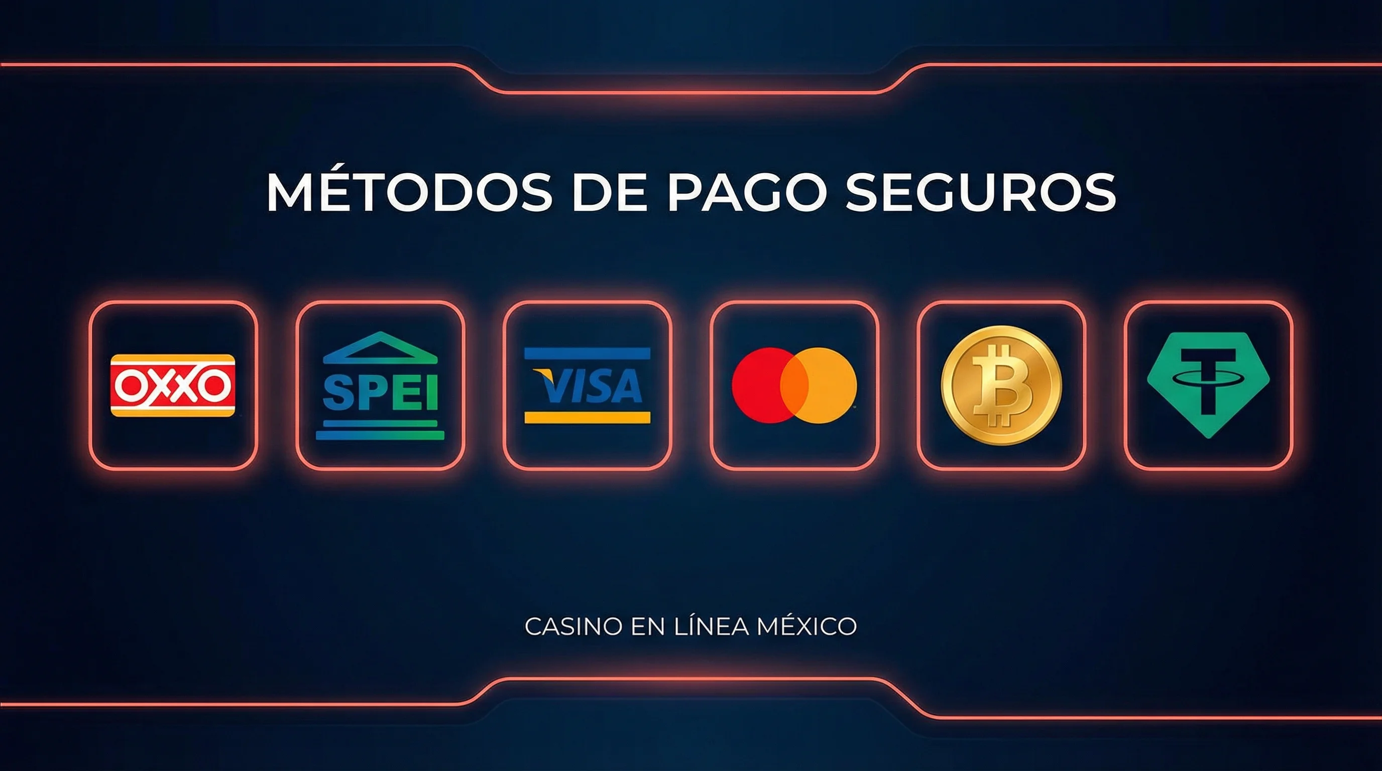 Métodos de pago OXXO SPEI MGM Bet México